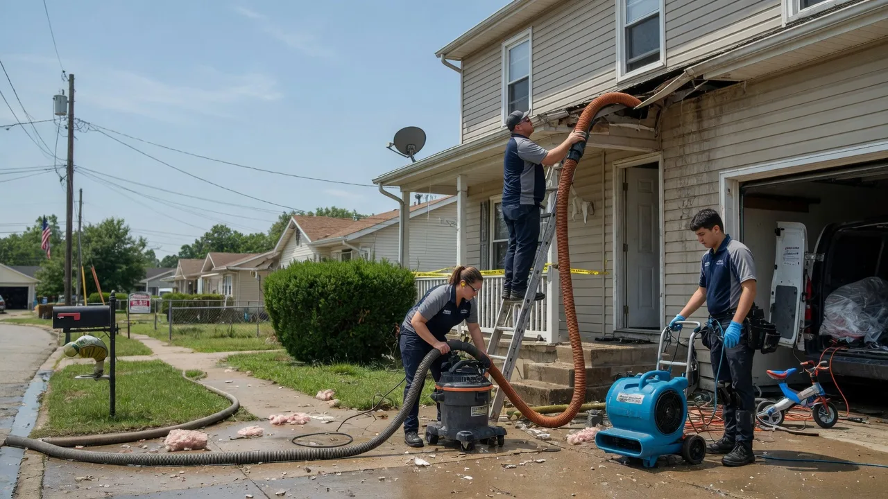 Water Damage Restoration in Holyrood, KS near me